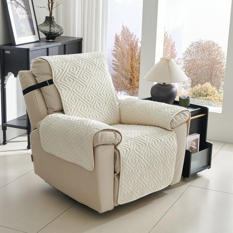 Plyšový polštář na pohovku, potah na pohovku, polštář na nehtové křeslo, ručník na pohovku, potah na jedno křeslo, prošívaný ručník na opěrku a opěradlo