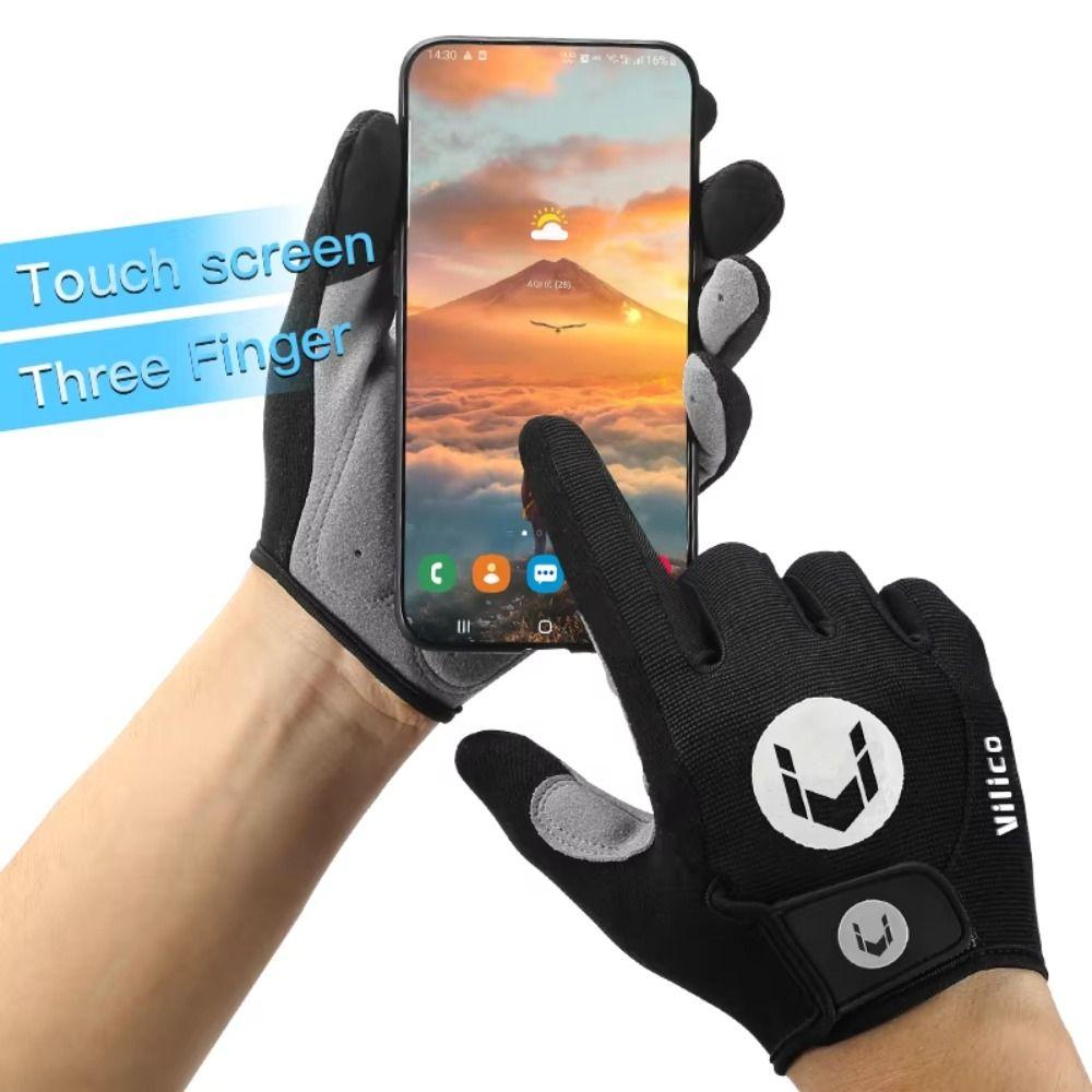 Gym Spring Summer Riding Motorcycle Gloves MTB Bike Sports Full Finger Gloves New Cycling Gloves