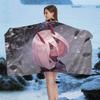 Z-Zero T-Two D-Darling In The F-Franxx Beach Towel Cartoon Cute Summer Kids Large Bath Beach Towel Absorbent for Swimming Travel