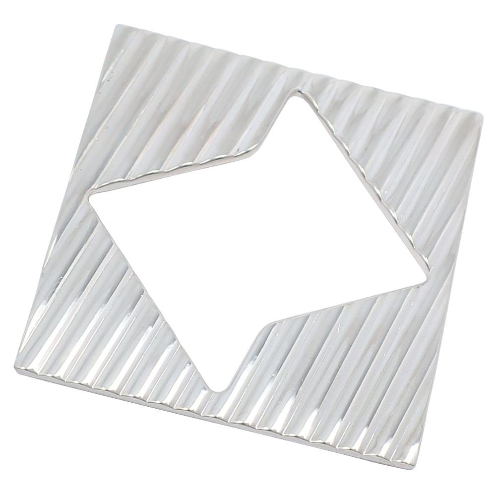 

TIFFANY&Co. Square Brooch Pendant top Silver925 14.8g unisex Used