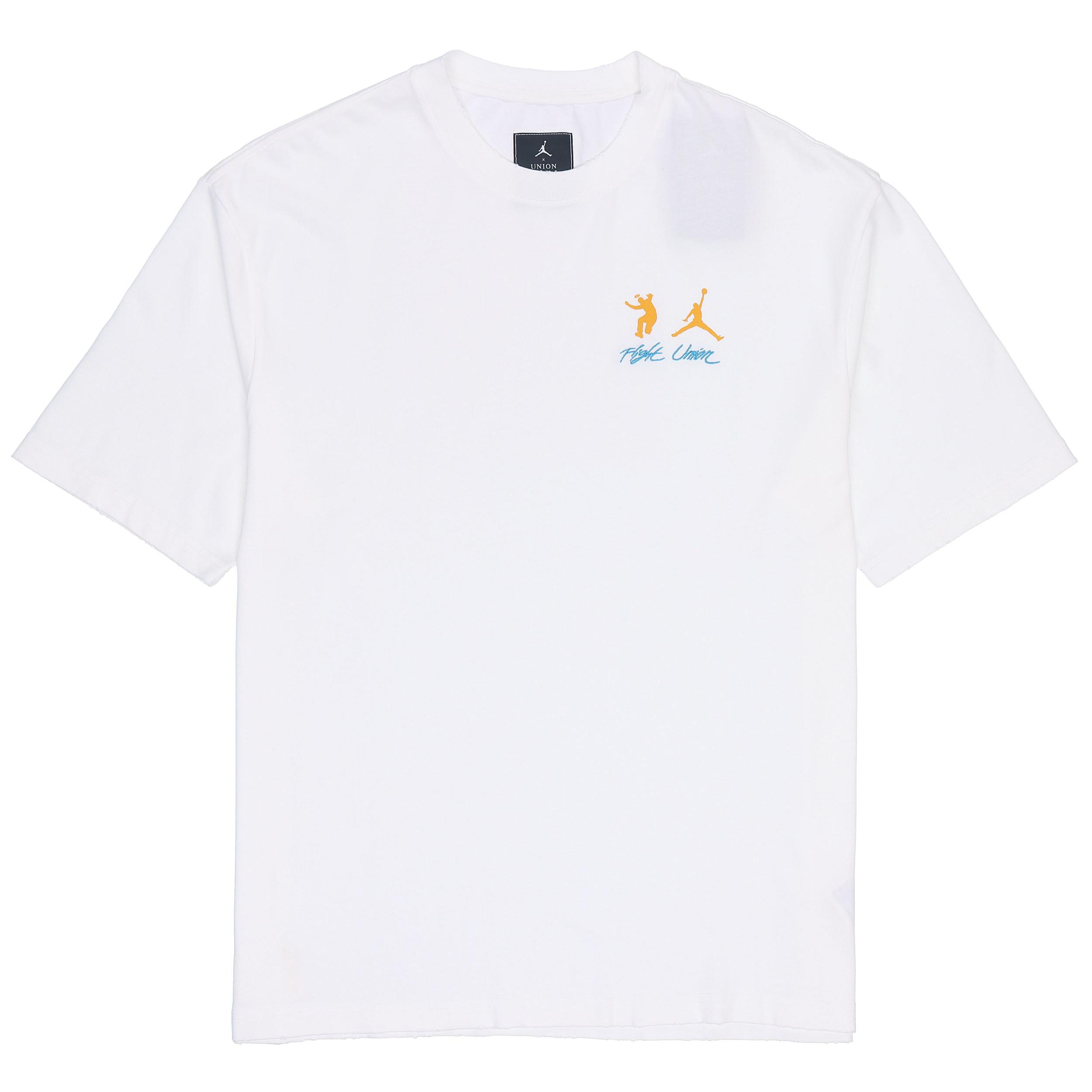 Jordan X Union M J T Shirt Asia Sizing DM2844-100 XXXL