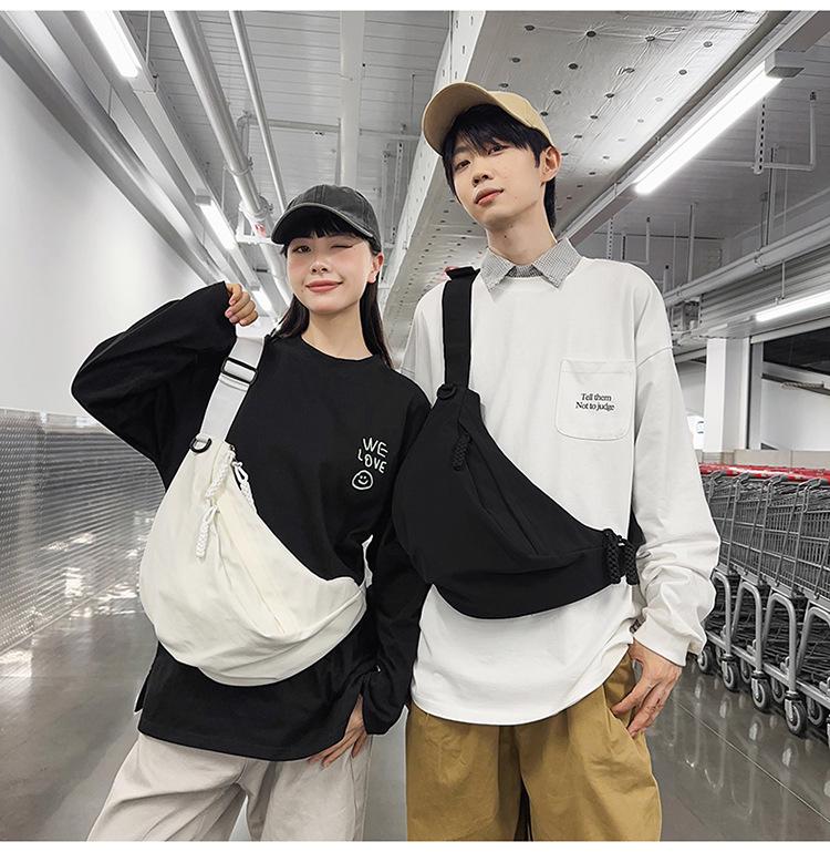 Large Capacity Fashion Crossbody Bag for Men and Women - Versatile Sports and Travel Shoulder Bag