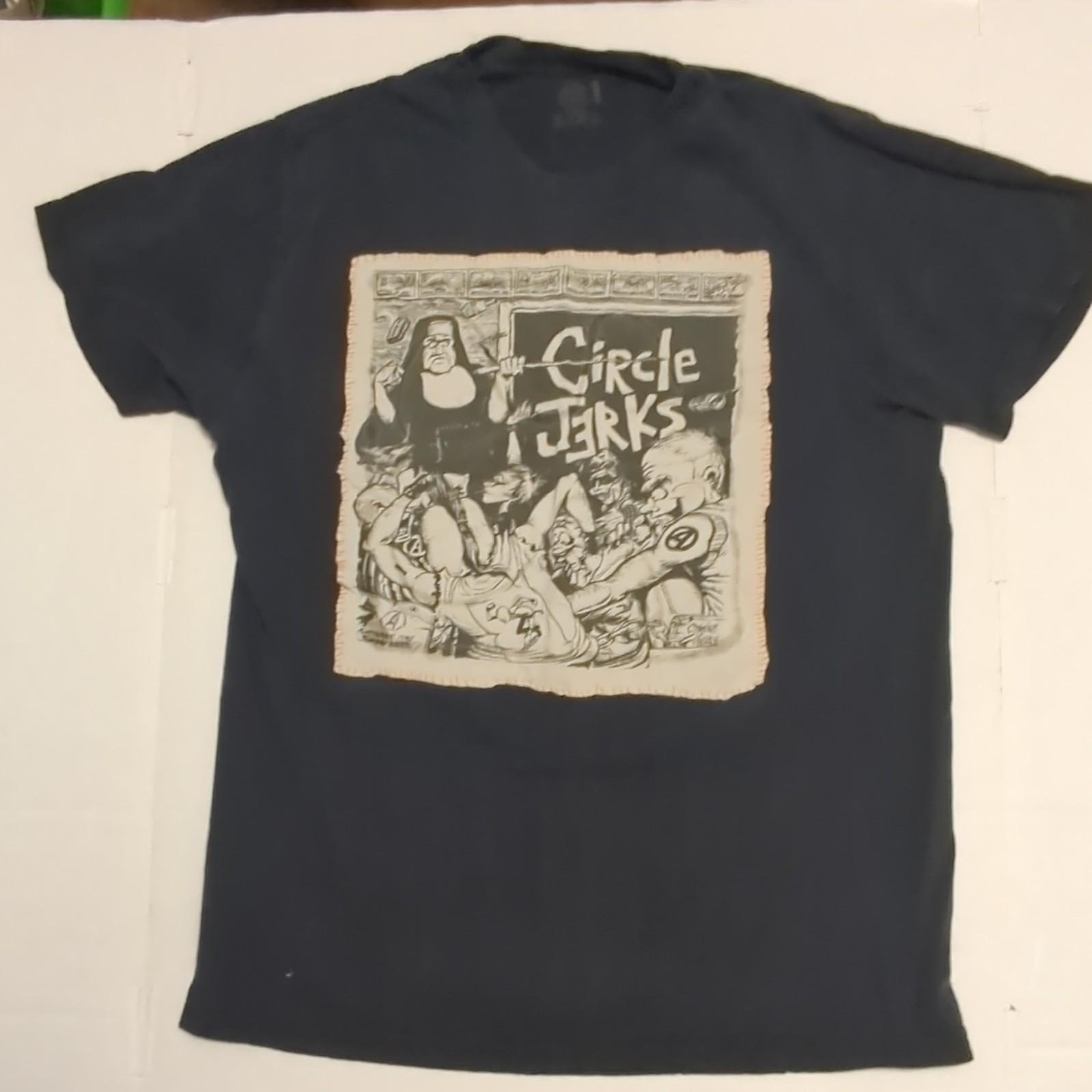 Circle Jerks Punk T-Shirt Size M Unisex T-Shirt XXXL