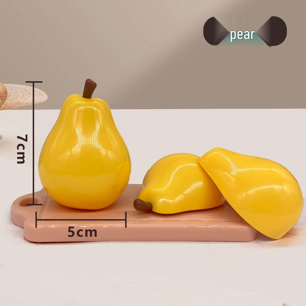 Children's Pretend Play Food Set with Cutting Fruits, Vegetables and Pizza