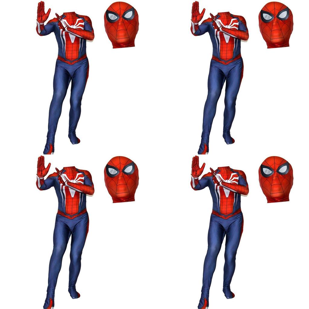Costum Cosplay Ps4 Insomniac Spider-man Imprimat 3D Adult Copii Costum Spidey Zentai Cu Manoperă Exquisită Și Material Licra Respirabil