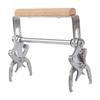Stainless Steel Beekeeping Frame Gripper With Smooth Wood Handle For Secure Hives Frame Handling