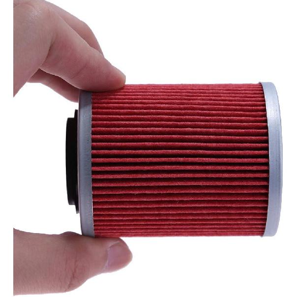 Oil Filter Replacement for Can-Am Outlander 330 400 450 500 570 650 800 850 1000 Replace# 420256188 711256188 KN152 HF152 (4Pcs)