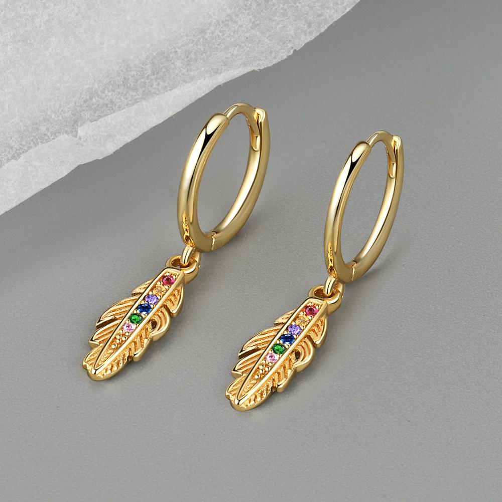 

Серьги-капли Lindon из медного сплава с цирконом, серьги-капли для женщин, подарки на свадьбу золотой