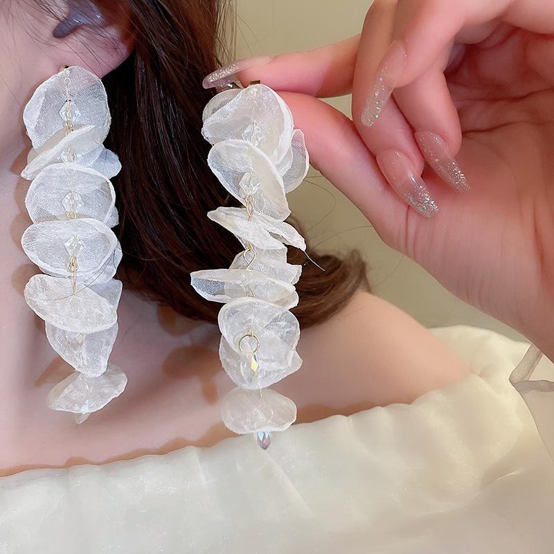 Exquisite Flower Series Earrings Forest Style Fashion Versatile Earstuds Fashion Light Luxury High Grade Earrings