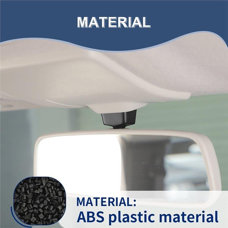 Rearview View Mirror Mount ABS Plastic Bracket Shortened For Jimny JB64 JB74 + Car Accessories