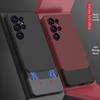 Samsung S25 Ultra Rivet Patchwork Matte Phone Case - Skin Feel, Trendy 2-in-1 Design