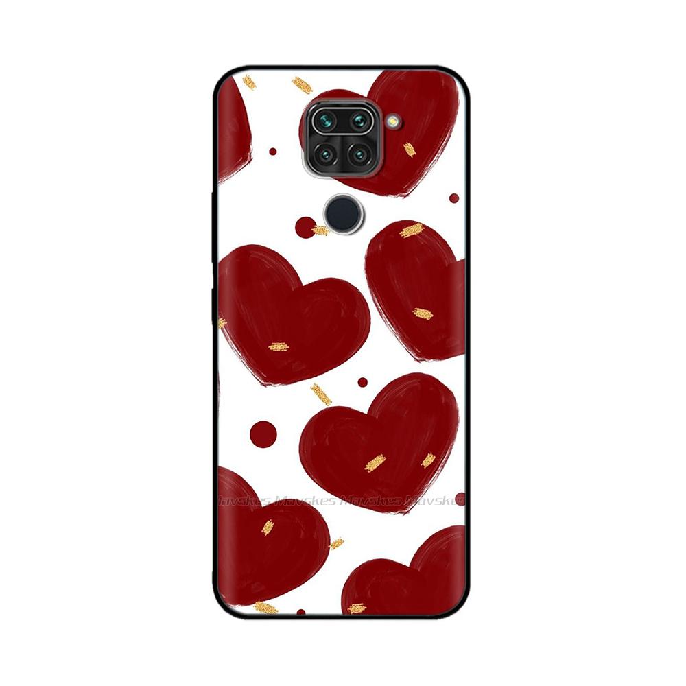 Cute Panda Back Cover For Redmi Note 9 Case For Xiaomi Redmi Note 9 Cases Note9 Soft Liquid Silicone Full Coverage Phone Case