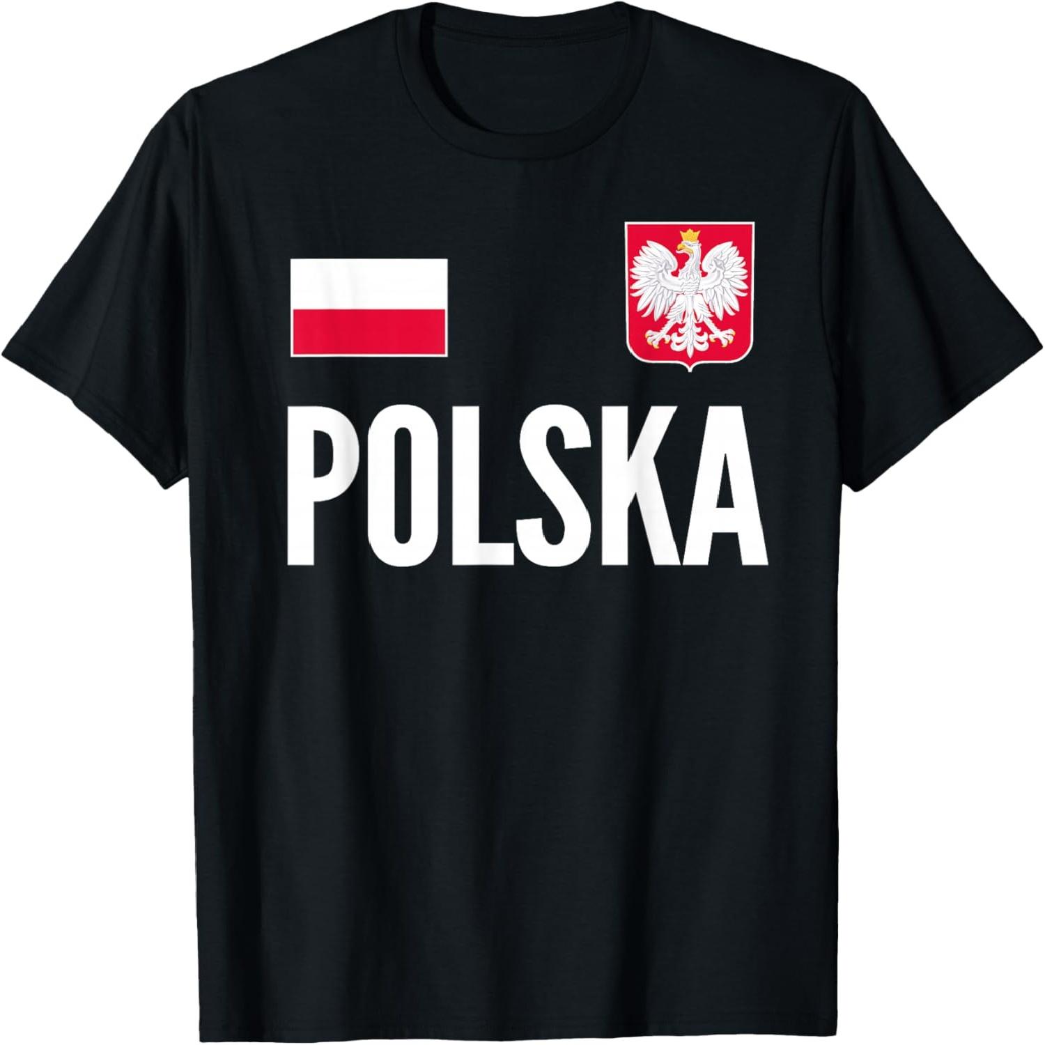 Poland Soccer Jersey Football Fan Support Polska T-Shirt S разноцветный