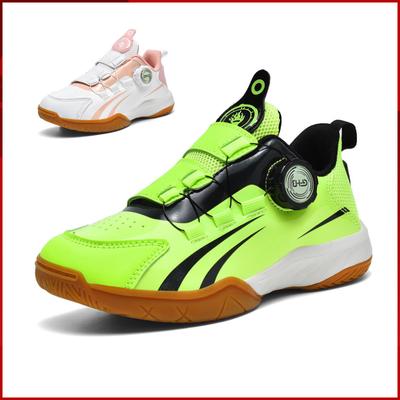 Schneller Drehknopf Kleine Größe 31 32 Badminton-Sneaker Platz-Tennis-Sneaker für Training Volleyball Indoor Outdoor Profi-Schuhe