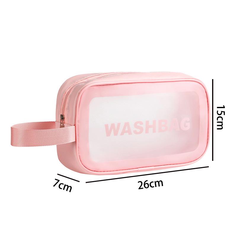 Ins-Style Wasserdichte Kosmetik-Reisetasche mit großem Fassungsvermögen