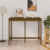 822160 vidaXL Bar Table Honey Brown 140x80x110 Cm Solid Pine Wood