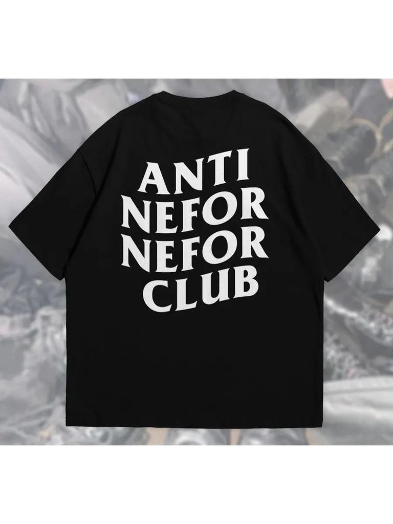 Anti Nefor Nefor Club T-Shirt On the Back