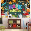 1pc, back-to-school decorative banner, back-to-school campus classroom decorative banner, made of polyester material