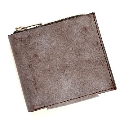 Affa Bifold Geldbörse Echtes Leder Kompakt Dünn Doppelschichtig Klein "Loft Wallet" Herren
