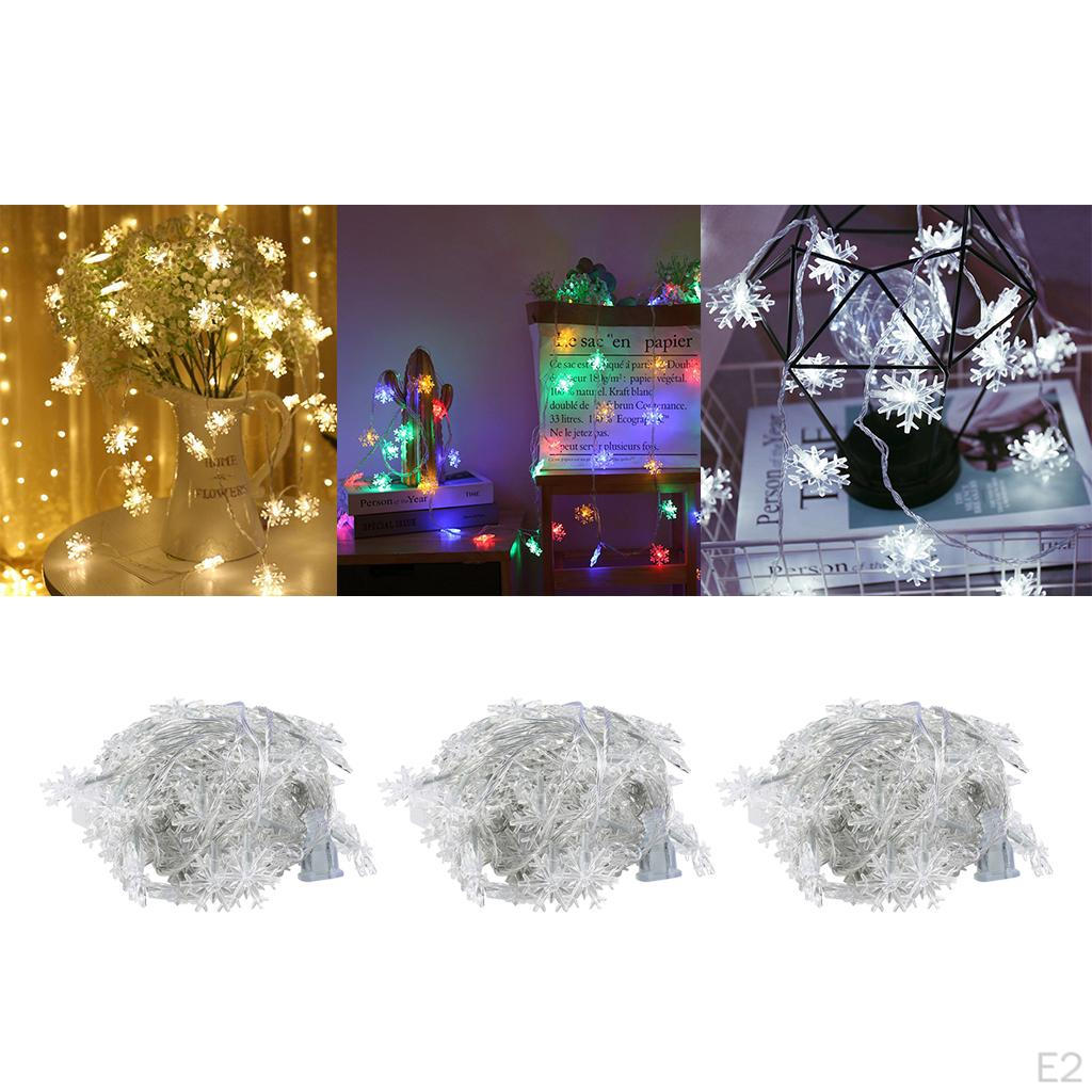 100 LED Window Curtain String Light Wedding Party Wall Decorations 10 Meters, US Plug