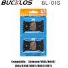 BUCKLOS Ceramic Bike Brake Pad Road Bicycle Hydraulic Disc Brakes Pads MTB Brake Pad  for Shimano L05A J04C J05A H03A N03A NUTT