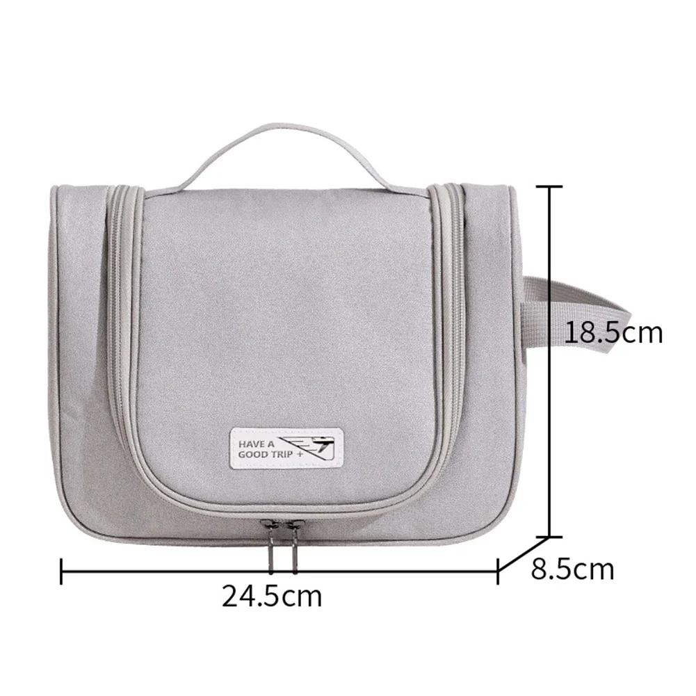 Travel Wash Bag Women Makeup Bags Toiletries Organizer with Hanging Hook Foldable Waterproof Cosmetic Bag Home Makeup Bag