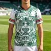 Mexiko Fotbalové Tričko Dres Letní Krátký Rukáv Pánské Dámské Tričko Ležérní Volné Módní Unisex Streetwear V-výstřih Grafický Potisk Top