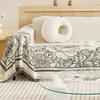 Nordic Four Seasons Universal Sofa Towel Non-Slip Simple Dustproof Sofa Cover Towel Flower Sofa Cover Integrated Towel