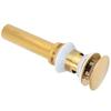 Bathroom Sink Drain Anti Clog Basin Brass Bounce Draining Stopper Bathroom AccessoryWith Hole