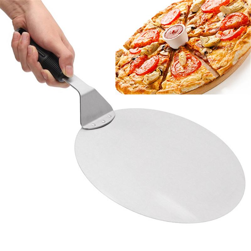 Pizza Peel Bakers Paddle Shovel Stainless Steel Wood Handle Shovel Kitchen Tool
