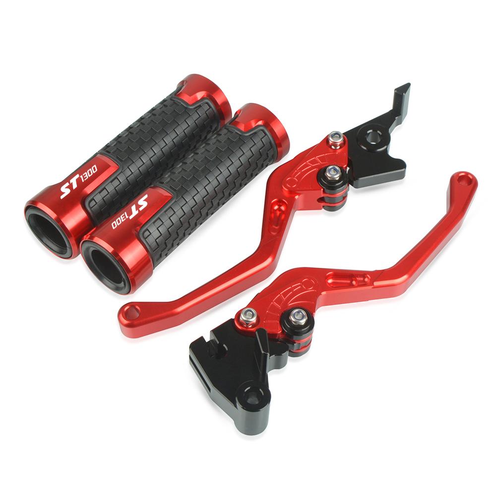 PER HONDA ST1300 ST 1300 2003 2004 2005 2006-2012 Leva Freno Frizione Moto Maniglia Freno Frizione Regolabile in Alluminio