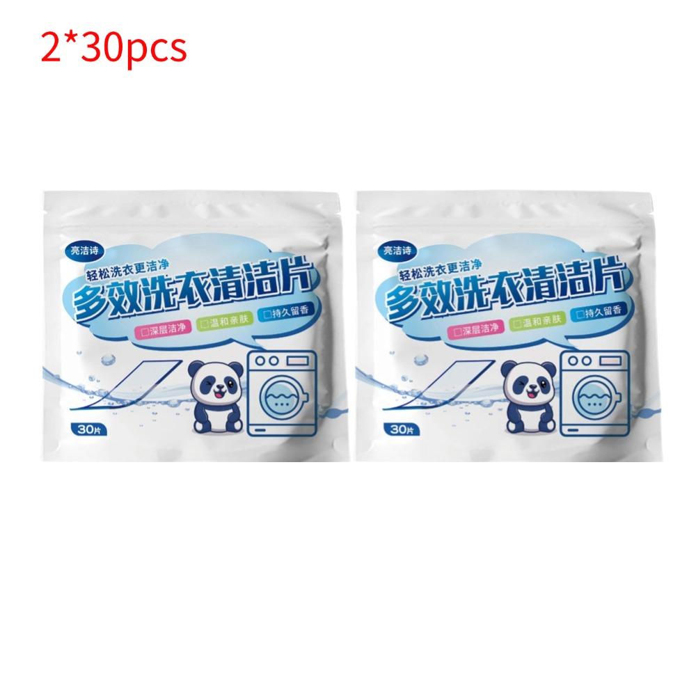 Detergent For Washing Machines Laundry Tablets Underwear Children's Clothing Laundry Soap Bubble Paper Clothing Cleaning Tools