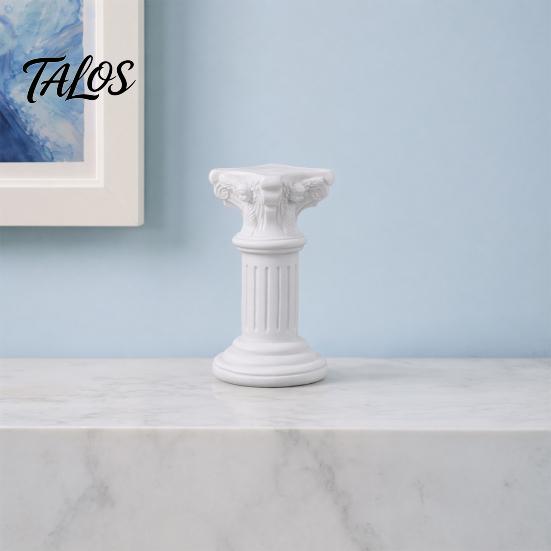 Three-dimensional Column Carvings Roman Ornaments, Resin Greek Architectural Sculptures, Classic Pillar Multi-column Building Decor Decorations