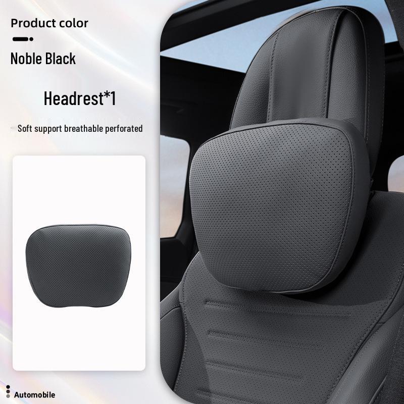 Luxurious Breathable Neck and Lumbar Seat Cushion Set for Maybach