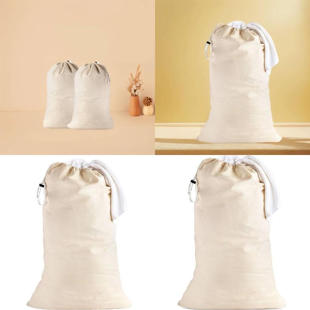 Borsa per Bucato in Tela di Cotone per Organizzazione Camera da Letto Design Moderno Organizzazione Casa