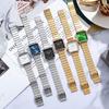 New Brand Square Fashion Women Watches Classic Simple Luxury Quartz Ladies Bracelet Wristwatch Student Gifts Relógio Feminino