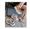 2025 New Kids' Sports Shoes: Soft Sole, Non-Slip, Breathable Mesh for Boys & Girls, Medium to Large Sizes