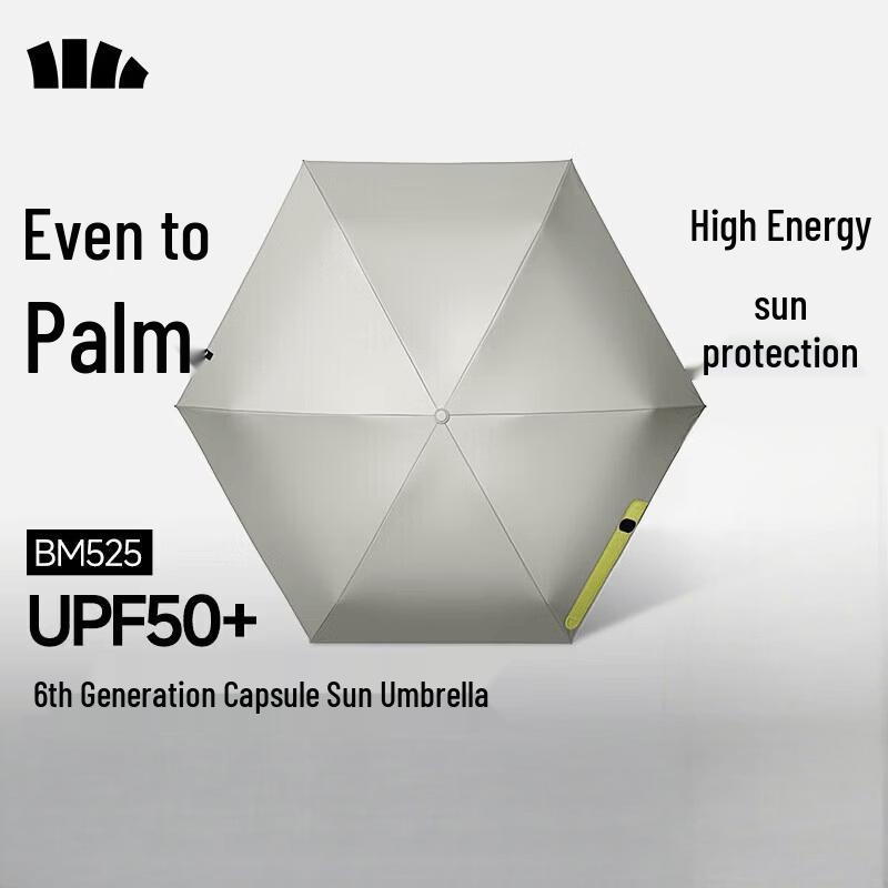 Beneunder BM525 Capsule 5-Fold UV Sun/Rain Umbrella