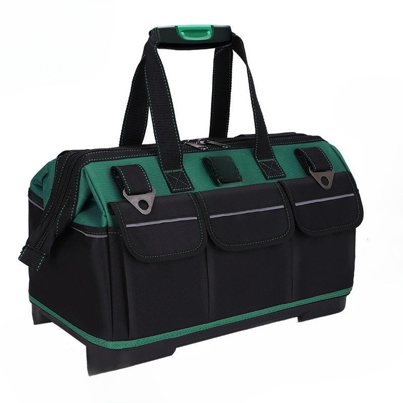 

1PcLarge Oxford Cloth Toolkit Tool Bag Multifunctional Maintenance Hardware Electrician Bag Thickened Wear-resistant Storage Bag