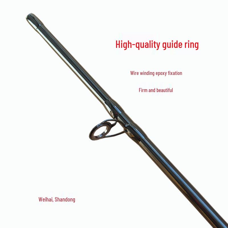 2.4-3.0m Long-Casting Carbon Feeder Rod with Solid Tip for Squid and Rock Fishing