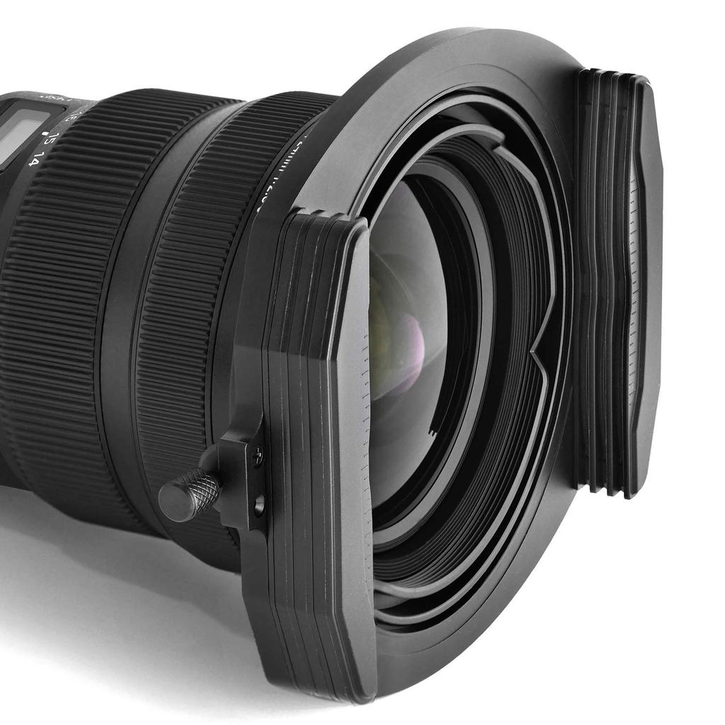 KANI HT100 III 100mm Wide Filter Holder for Nikon Z S Holds Up To 2 Includes Storage Made of 808219 14-24mm F/2.8 Lens. Filters. Case. Aluminum.