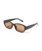 Hangeul Cali Flat Sunglasses Brown