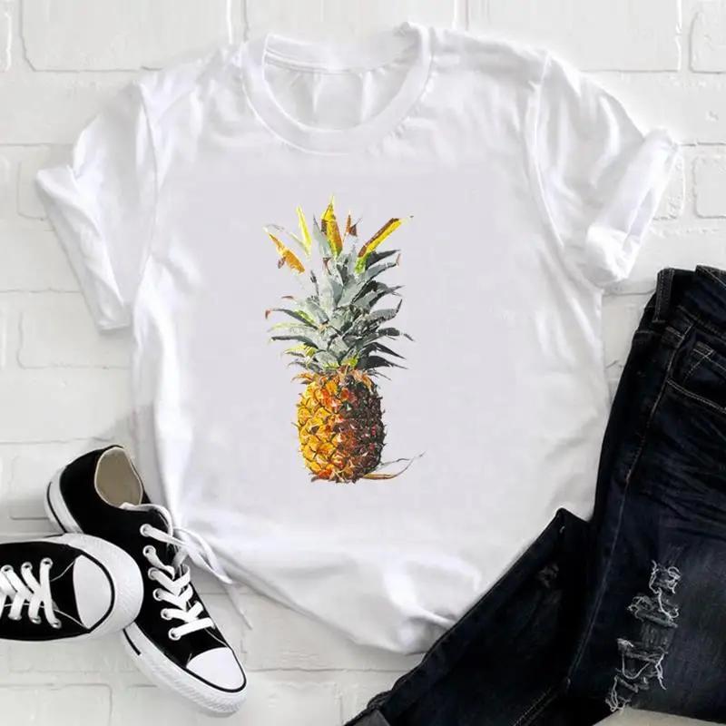 Flowers Instagram Explosion in Europe and The United States Clothing Top Shortsleeved Tshirt Oversized T Shirt Tops