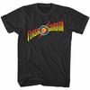 Flash Gordon Raketman Logo Heren T-shirt Vintage Stripheld