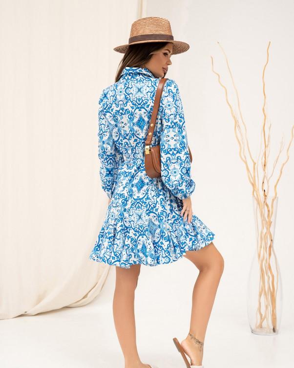 ISSA Plus Wedge Shirt Dress