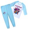 Children's Summer Sports T-shirt And Pants Two-piece Sportswear Set Half-sleeve Printed Suit