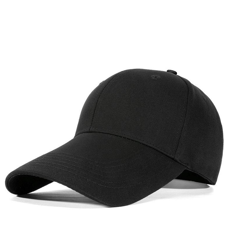 Baseball cap cm deepened hat men's tide extended brim spring and summer big head circumference cap women's sun protection sun hat