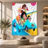 Decorative Tapestry,Cleo & Cuquín Printed Wall Art, Lightweight Wall Hanging For Bedroom Background