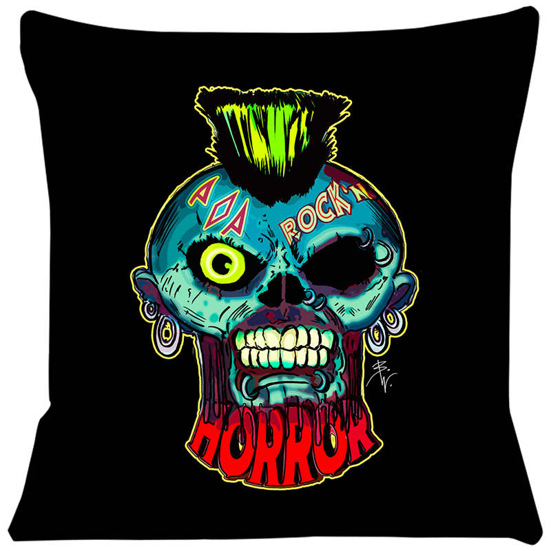 Cushion Cover Halloween Stills Pillow For Chairs Home Decorative Cushions For Sofa Throw Pillow Cover Sj-106