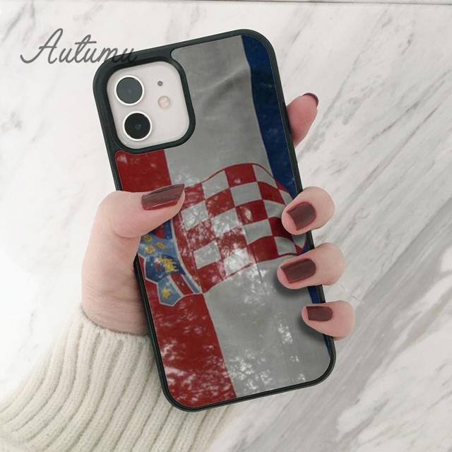 

Чехол для телефона с флагом Хорватии для iPhone 11 12 13 14 Pro Max mini X XR XS SE 2020 5 6S 7 8 Plus Samsung Galaxy S21 S22 Обложка-чехол iPhone 5 5s SE